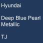 Preview: Hyundai, Deep Blue Pearl Metallic, TJ.